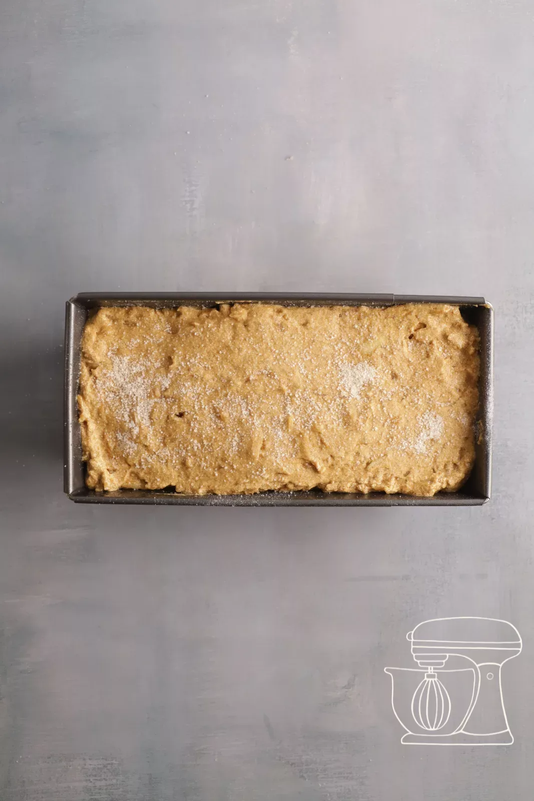 Il cake viene messo nel forno preriscaldato