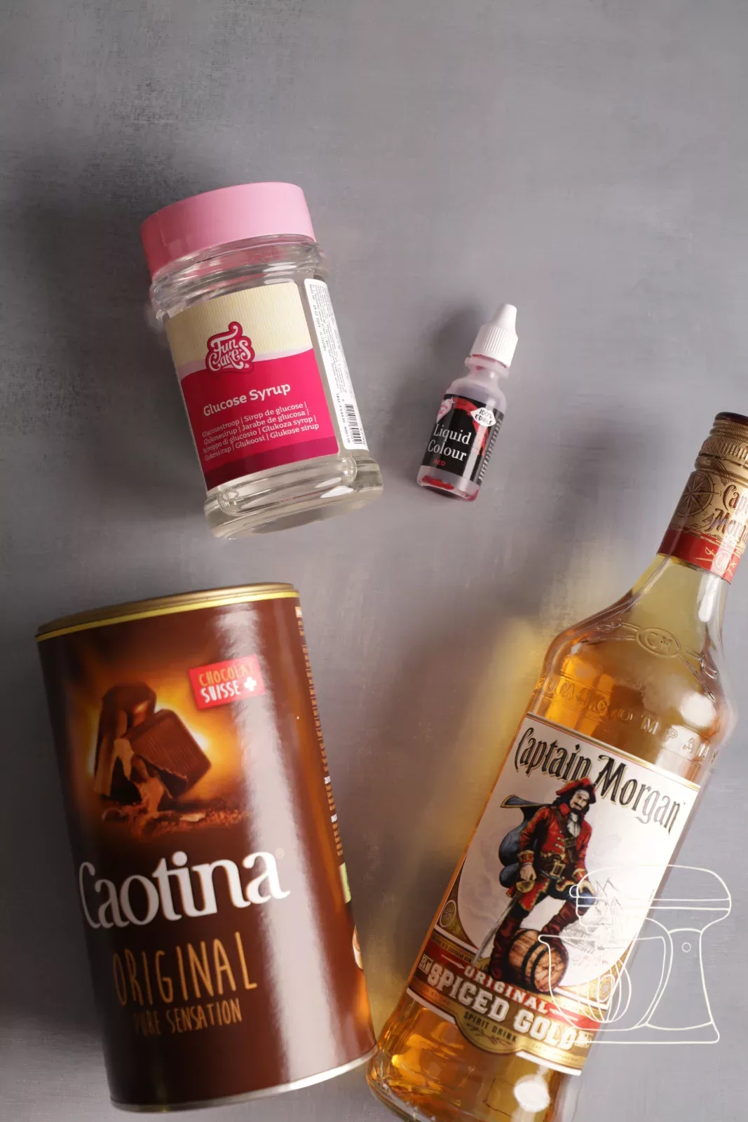 Rum being poured into a Bowl for the blood sample shots