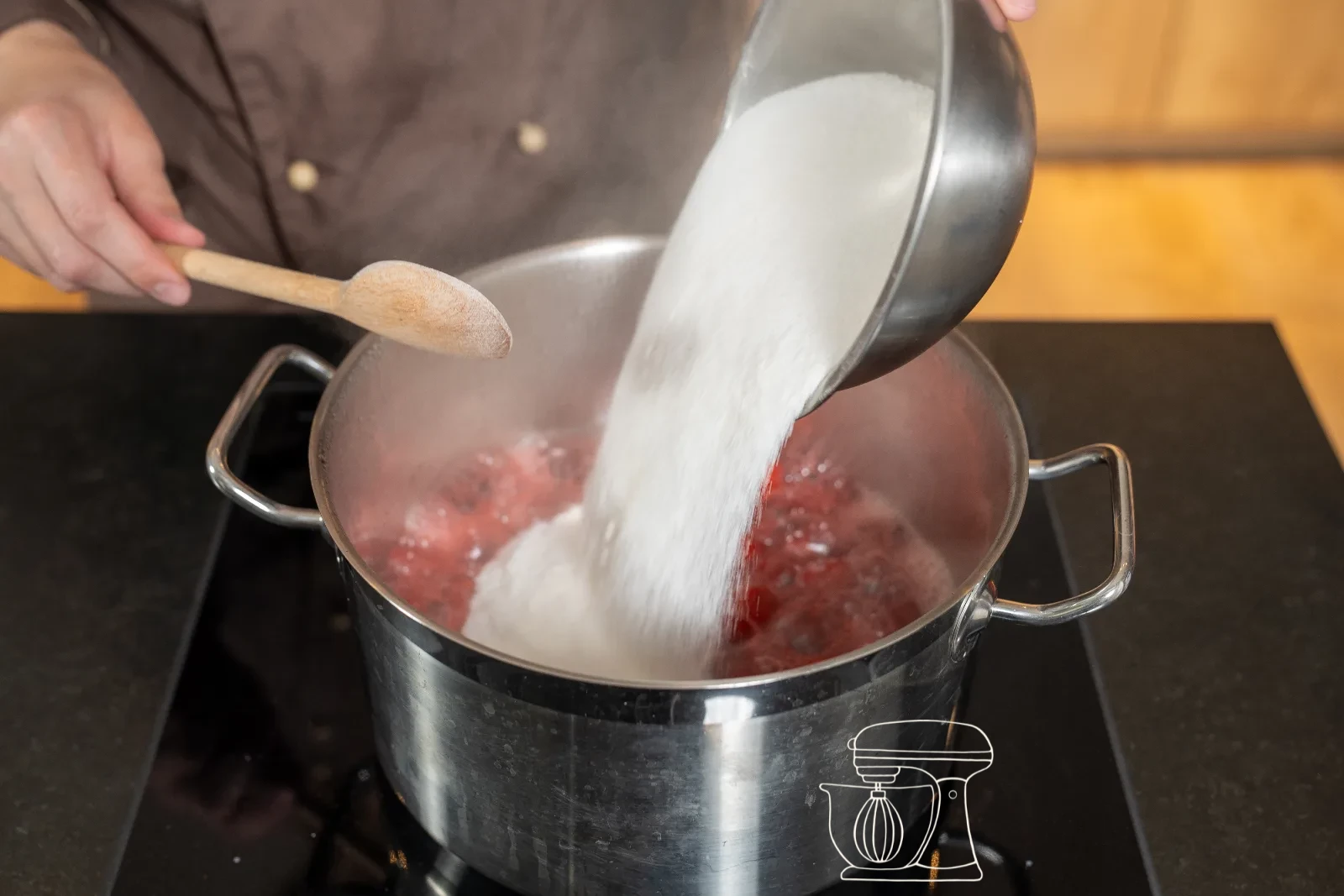 Cook the jam