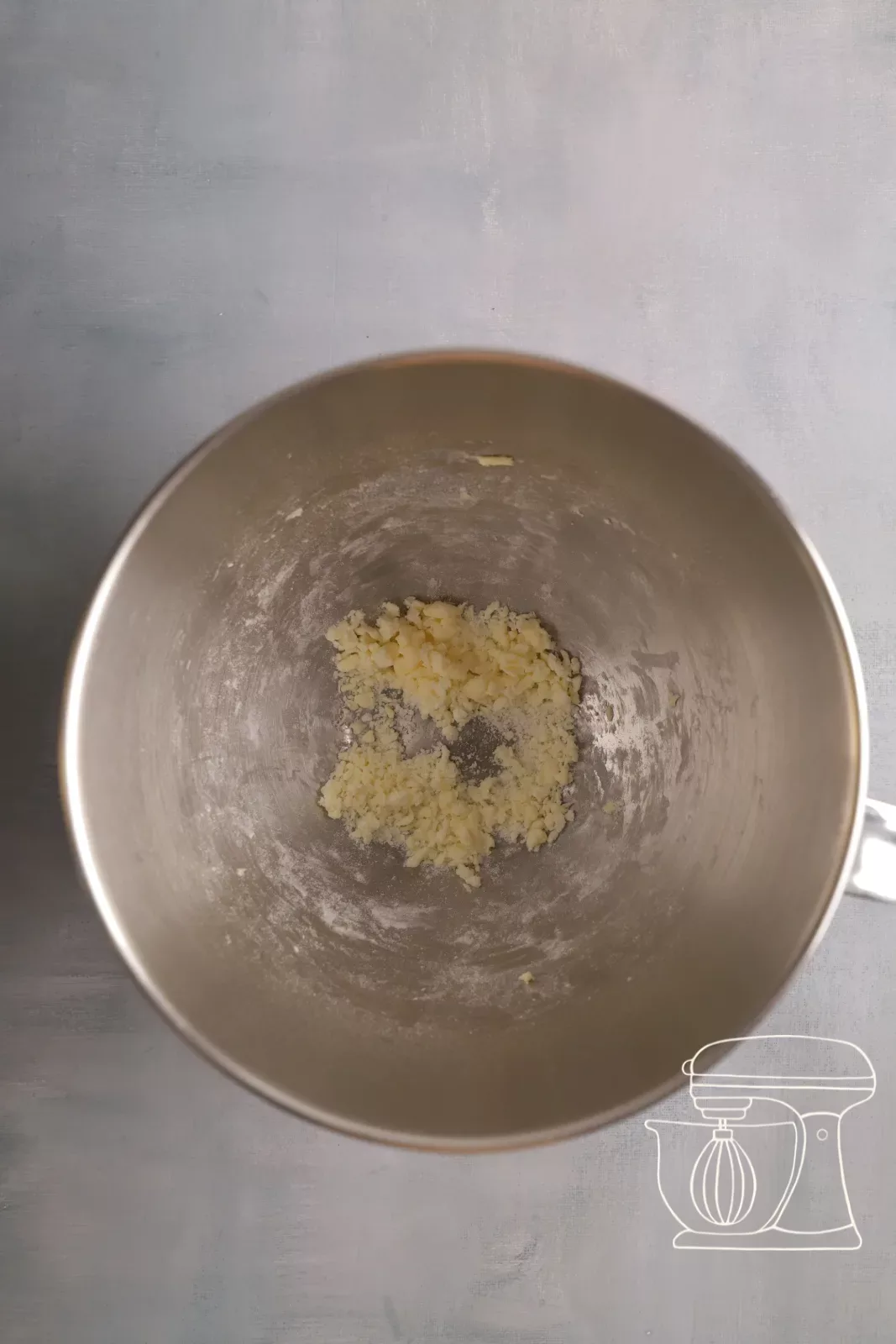 Egg white is added to the mixture