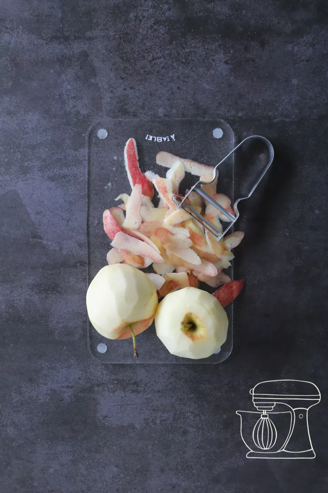 Tart apples for the Halloween cakesicles