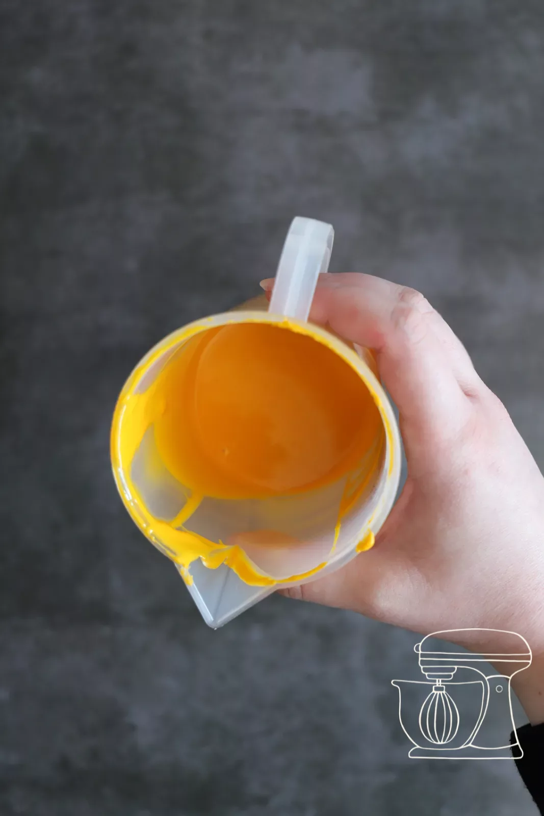 Melted Deco melts being stirred smooth