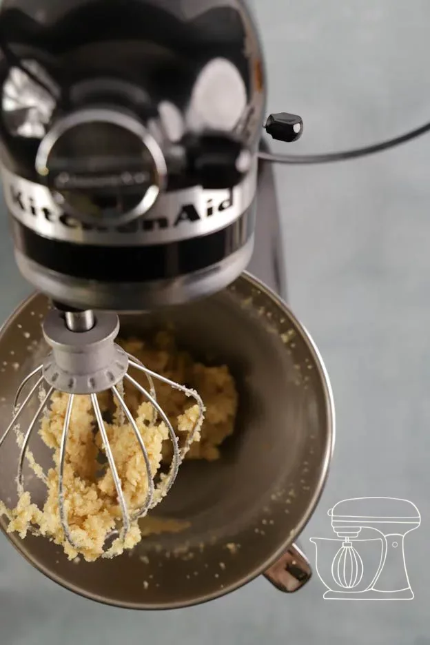 Gingerbread spice is measured with a measuring spoon
