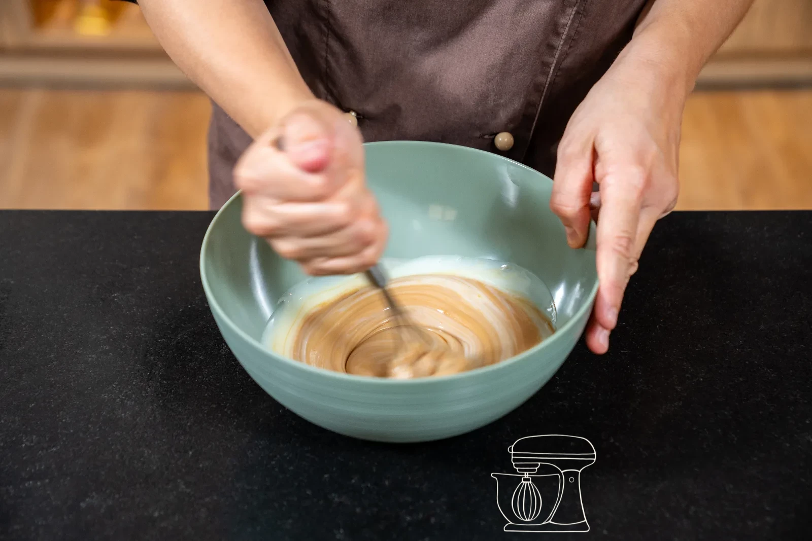 Prepare the caramel base