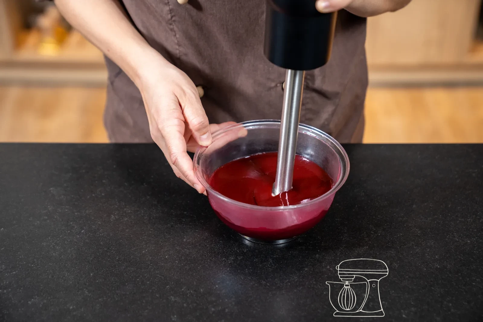 Glaze the cherries