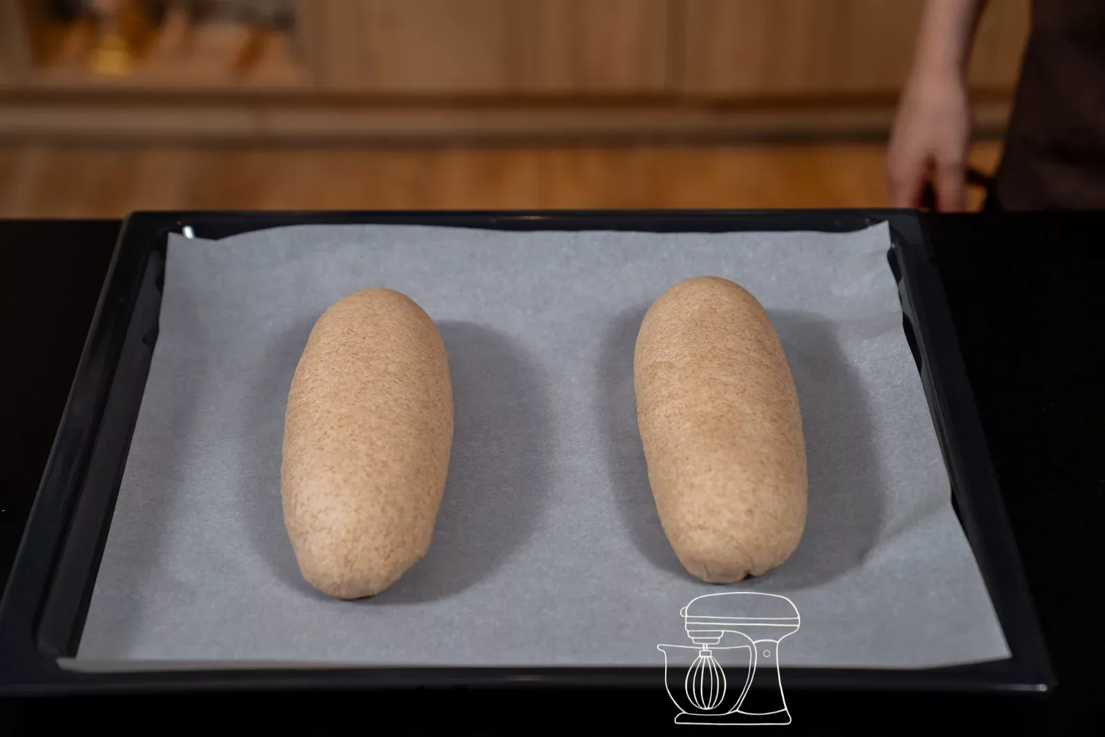 Pane rustico, dare la forma allungata
