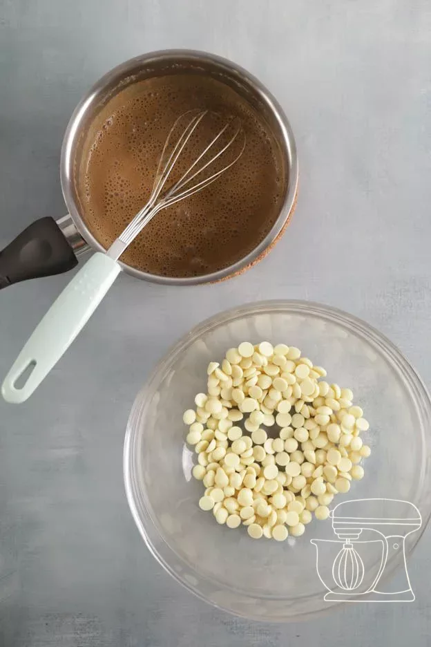 Préparer le chocolat blanc