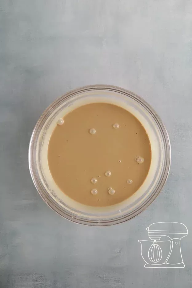 Ganache mélangée à la crème