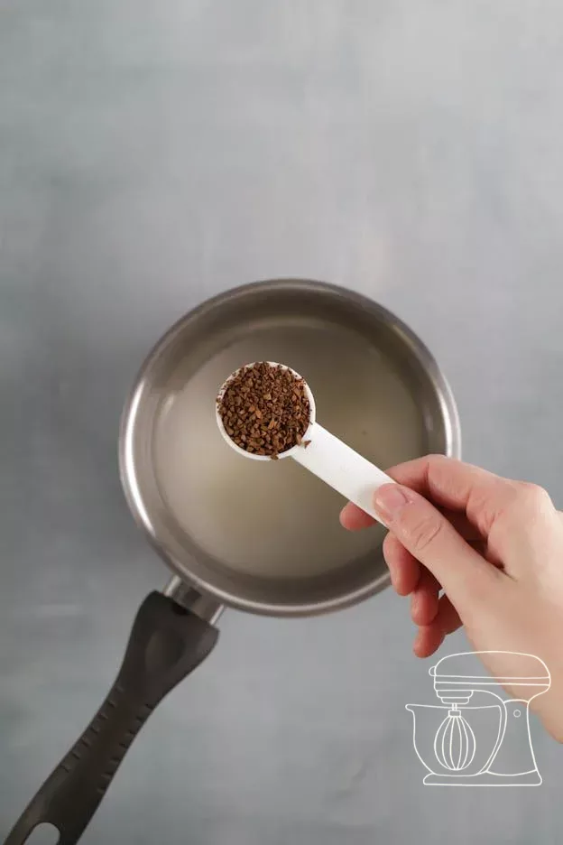 Ajouter le café soluble