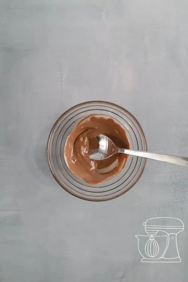 Chocolat au lait fondu
