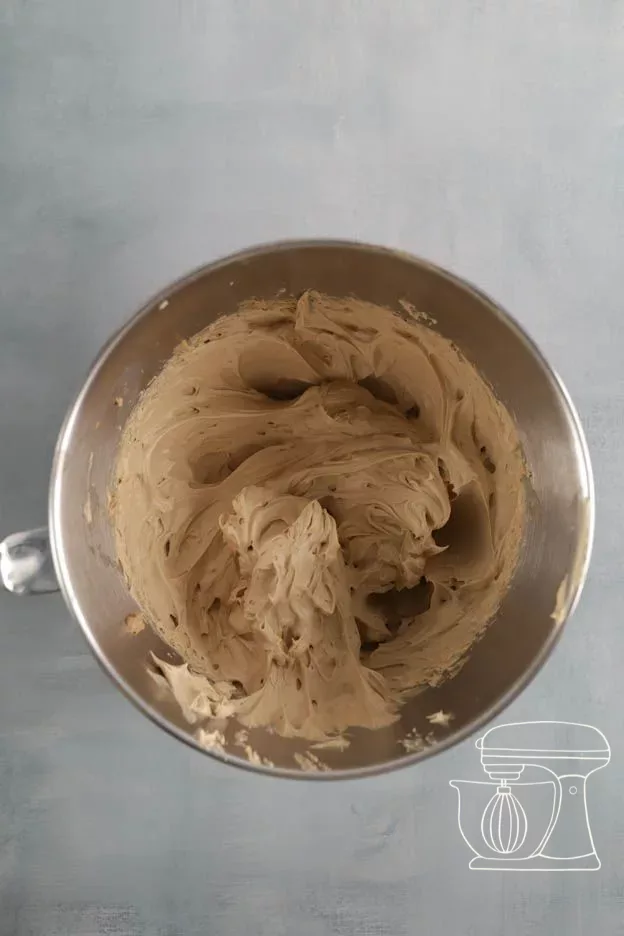 Ganache fouettée et aérienne