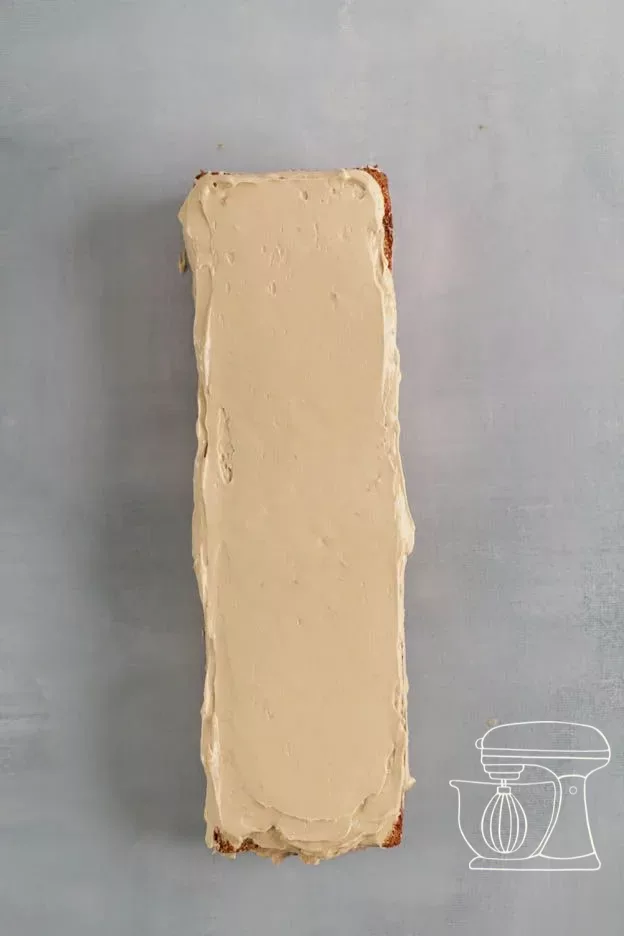 Deuxième couche de ganache