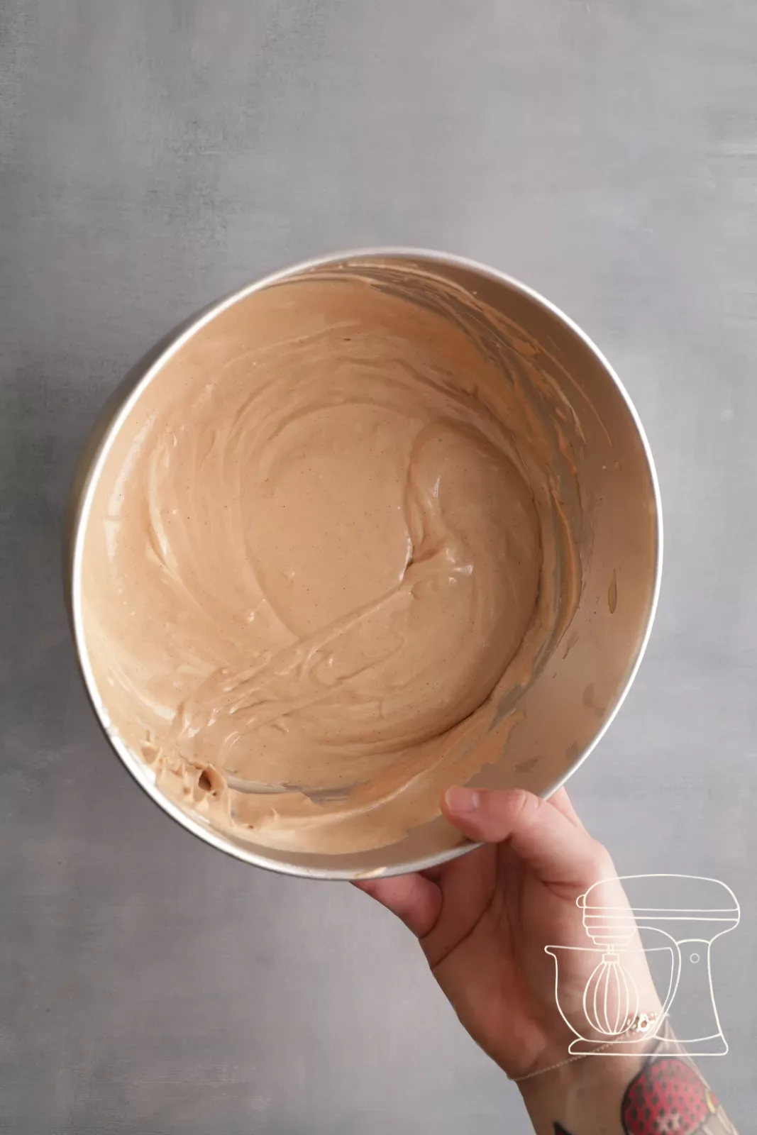 Mousse al cioccolato al latte pronta