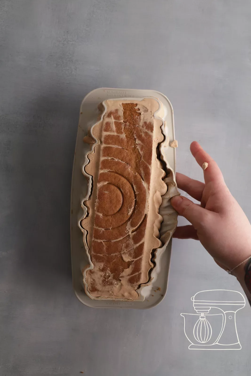 Sformare la bûche congelata