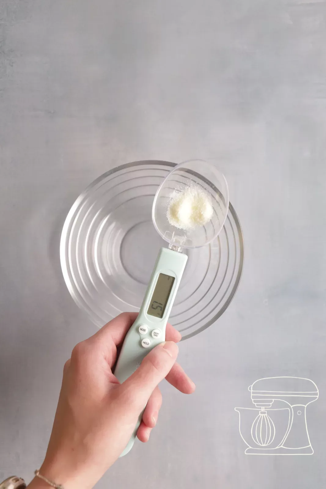 Weighing water
