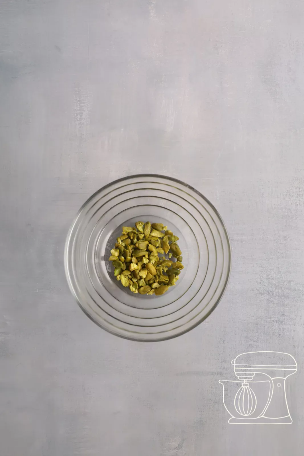 Coarsely chopped pistachios