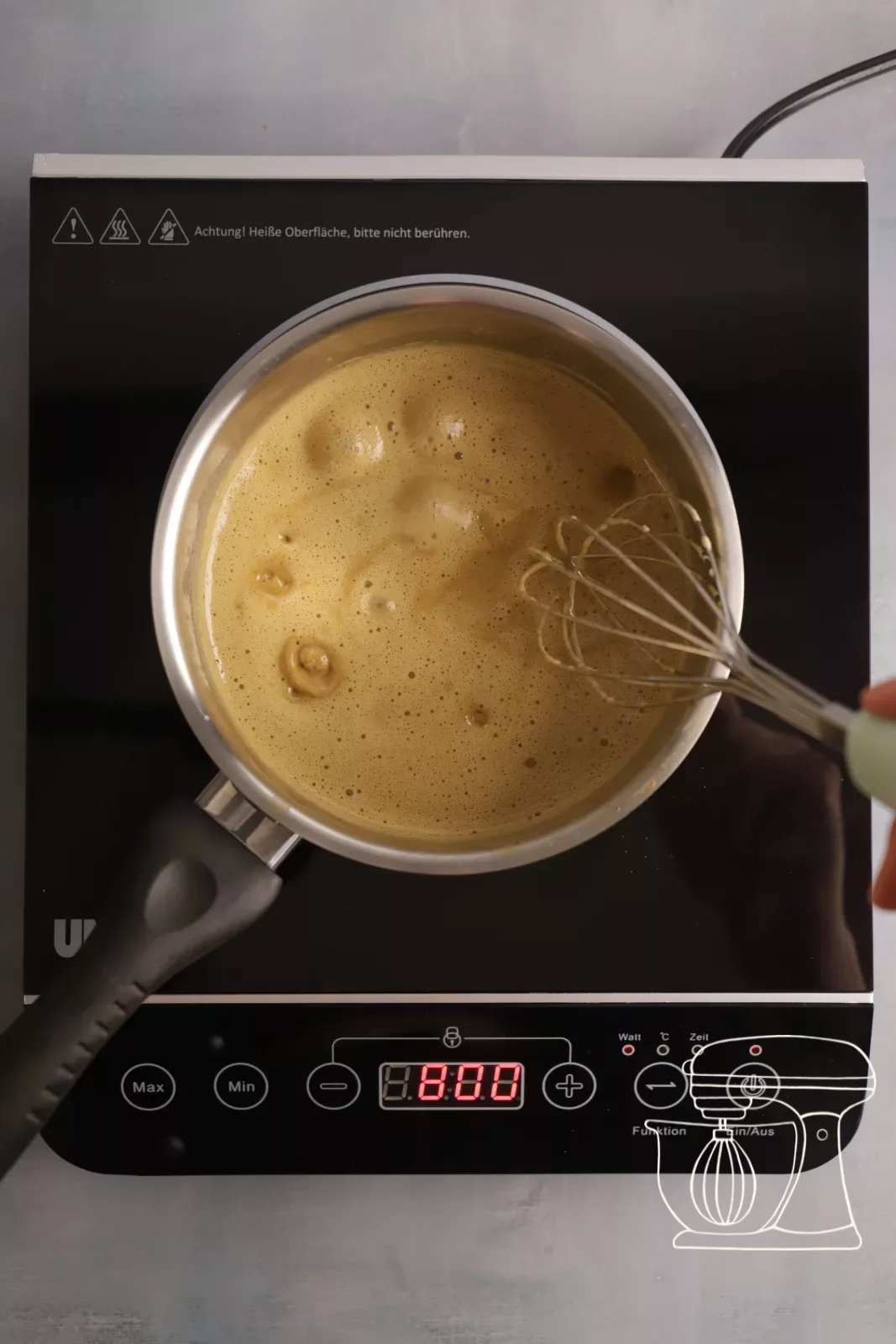 Thickened custard