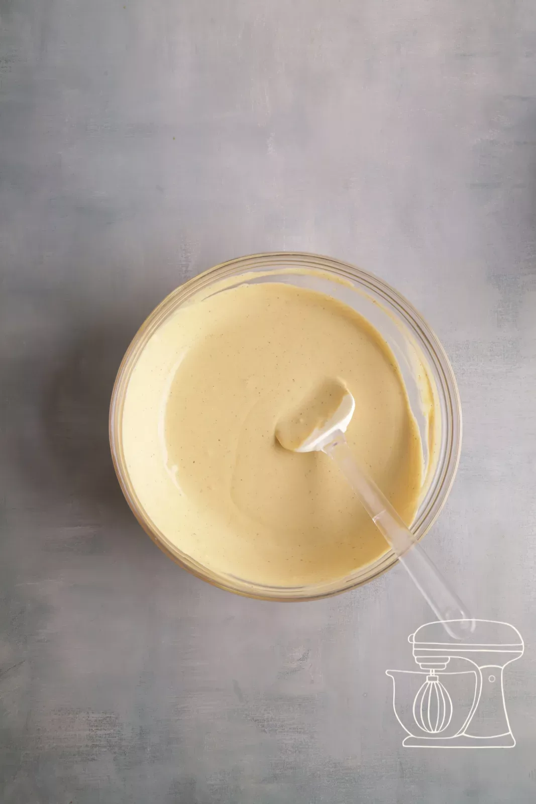 Finished pistachio bavarois