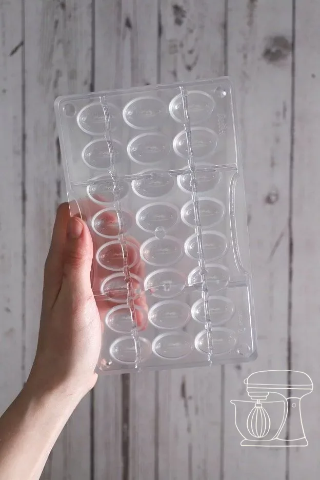 Schokoladenform für Mini-Eier