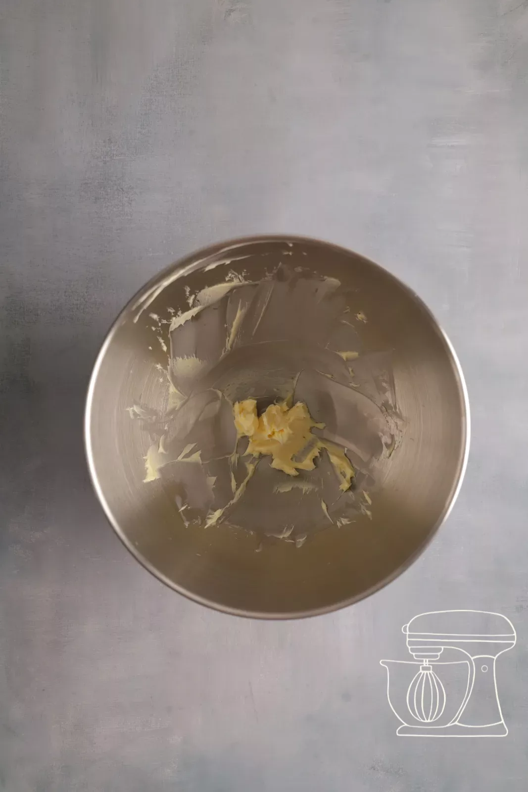 Cremig gerührte Butter