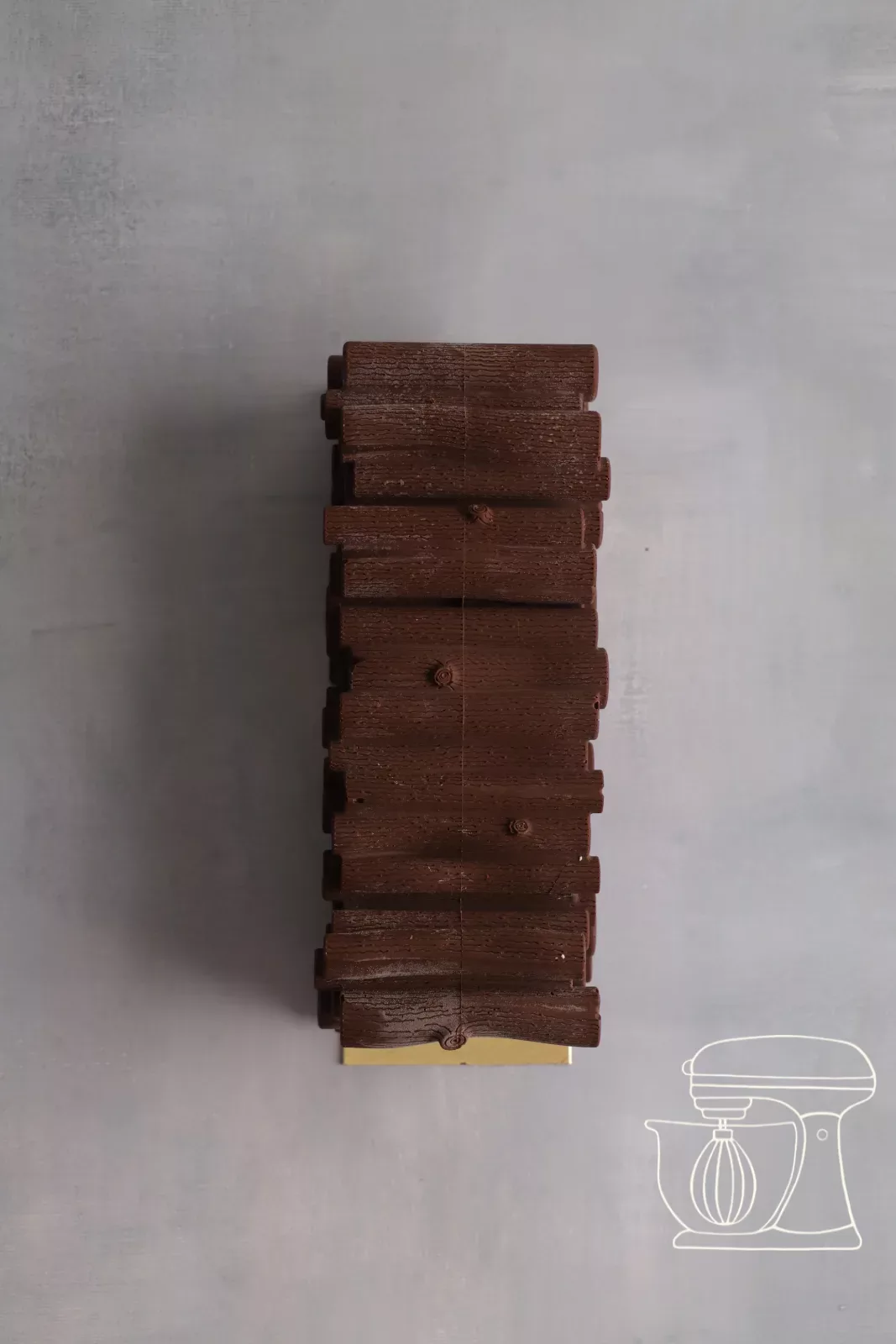 Ausgeformte Bûche