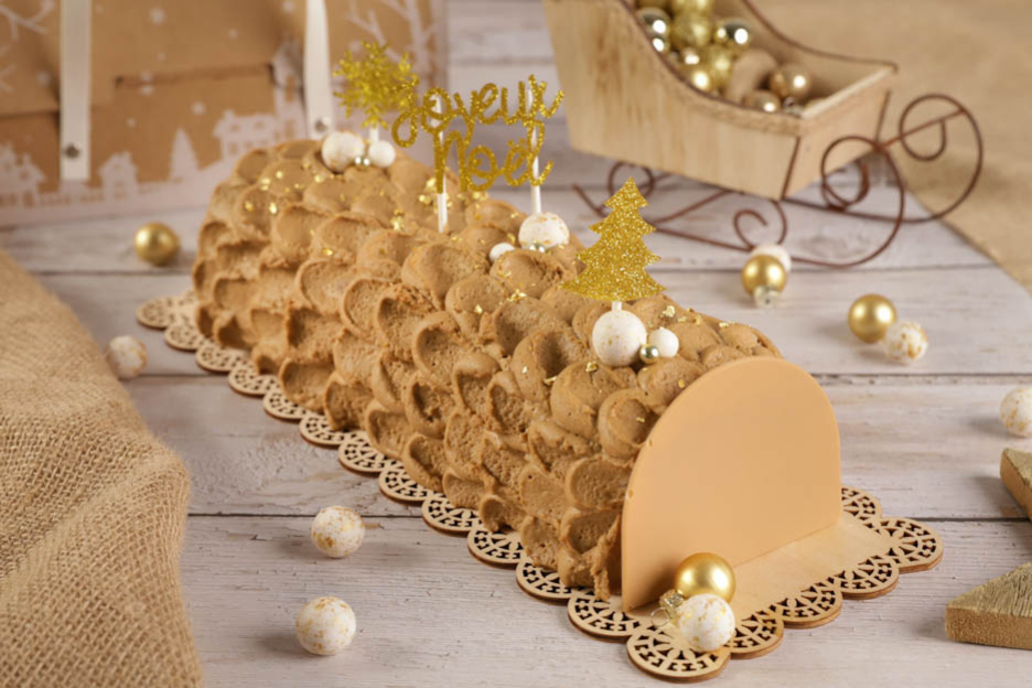 Mocha Yule Log