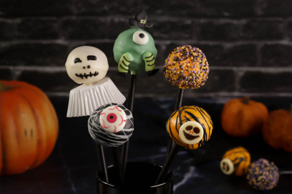 Cake pops di Halloween