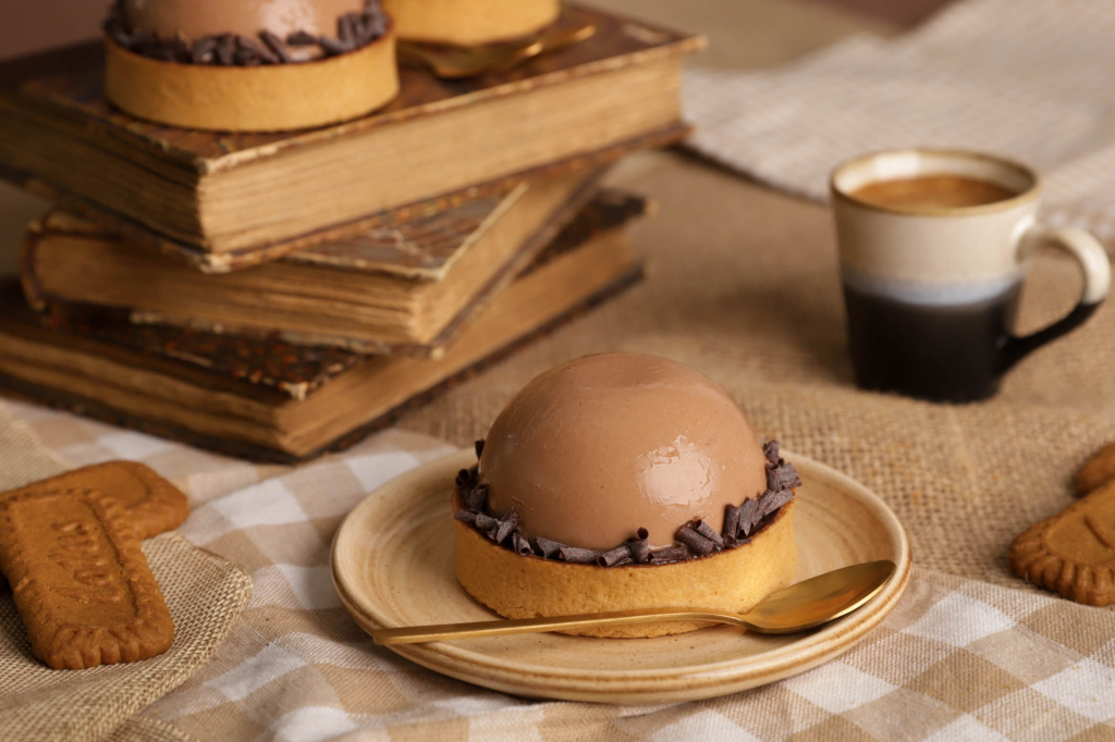 Choco-speculoos tartlets