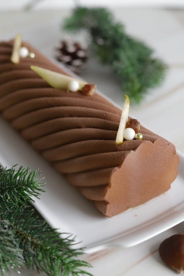 Tronchetto castagne-pera
