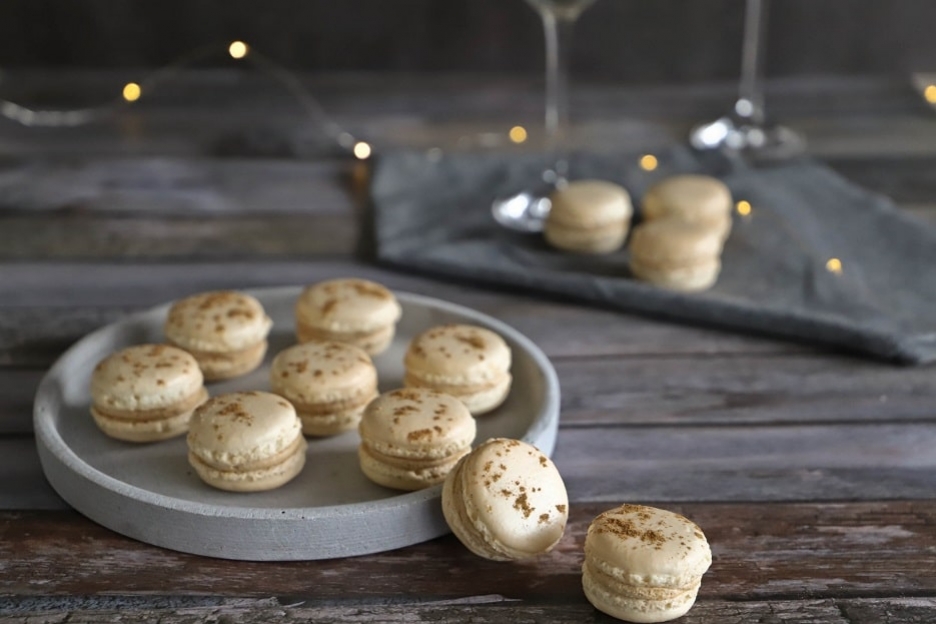 Foie gras macarons