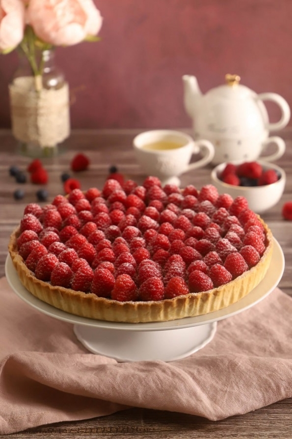Blueberry-Raspberry Tart