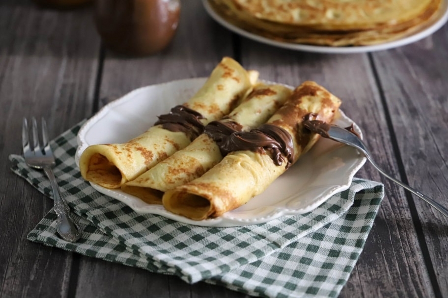 Crêpes fatte in casa