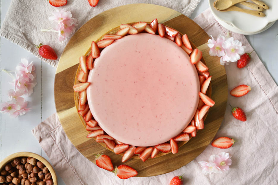 Strawberry-Hazelnut Tart