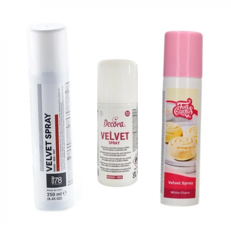 Velvet sprays