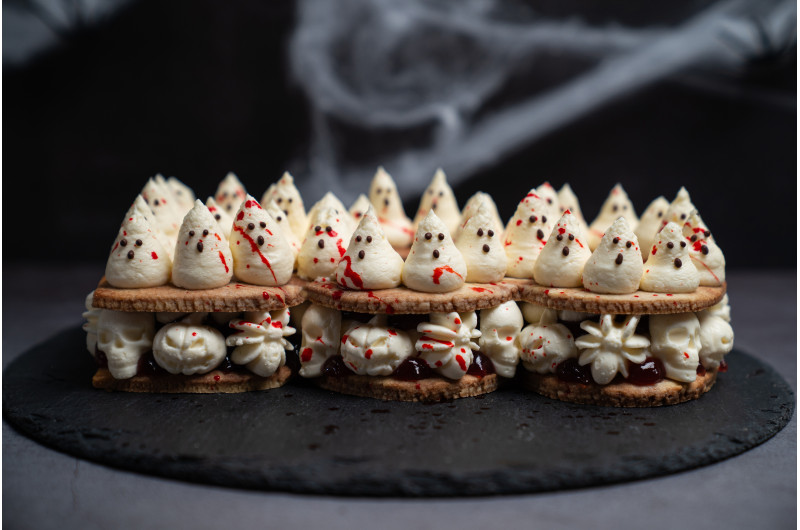 BOO-Torte für Halloween