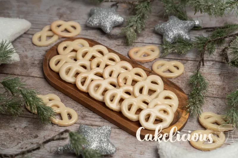 Bretzels à la vanille qui sentent l'enfance
