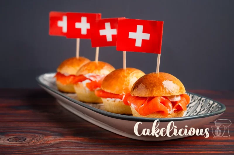 Mini Salmon Rolls – Brioche with Horseradish Cream and Smoked Salmon